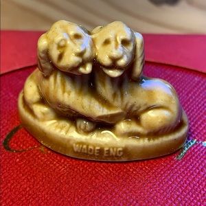 Wade England porcelain ceramic vintage antique dog